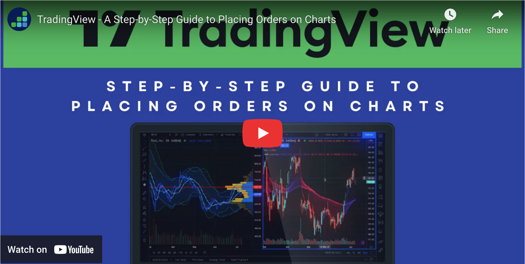 How to Place Trades on TradingView
